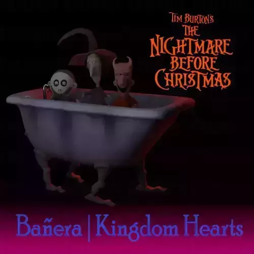 Ducha - kingdom hearts - THE NIGHTMARE BEFORE CHRISTMAS 3D print model