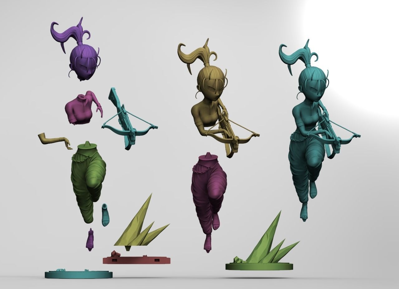 Marle - Chrono Trigger 3D print model_4