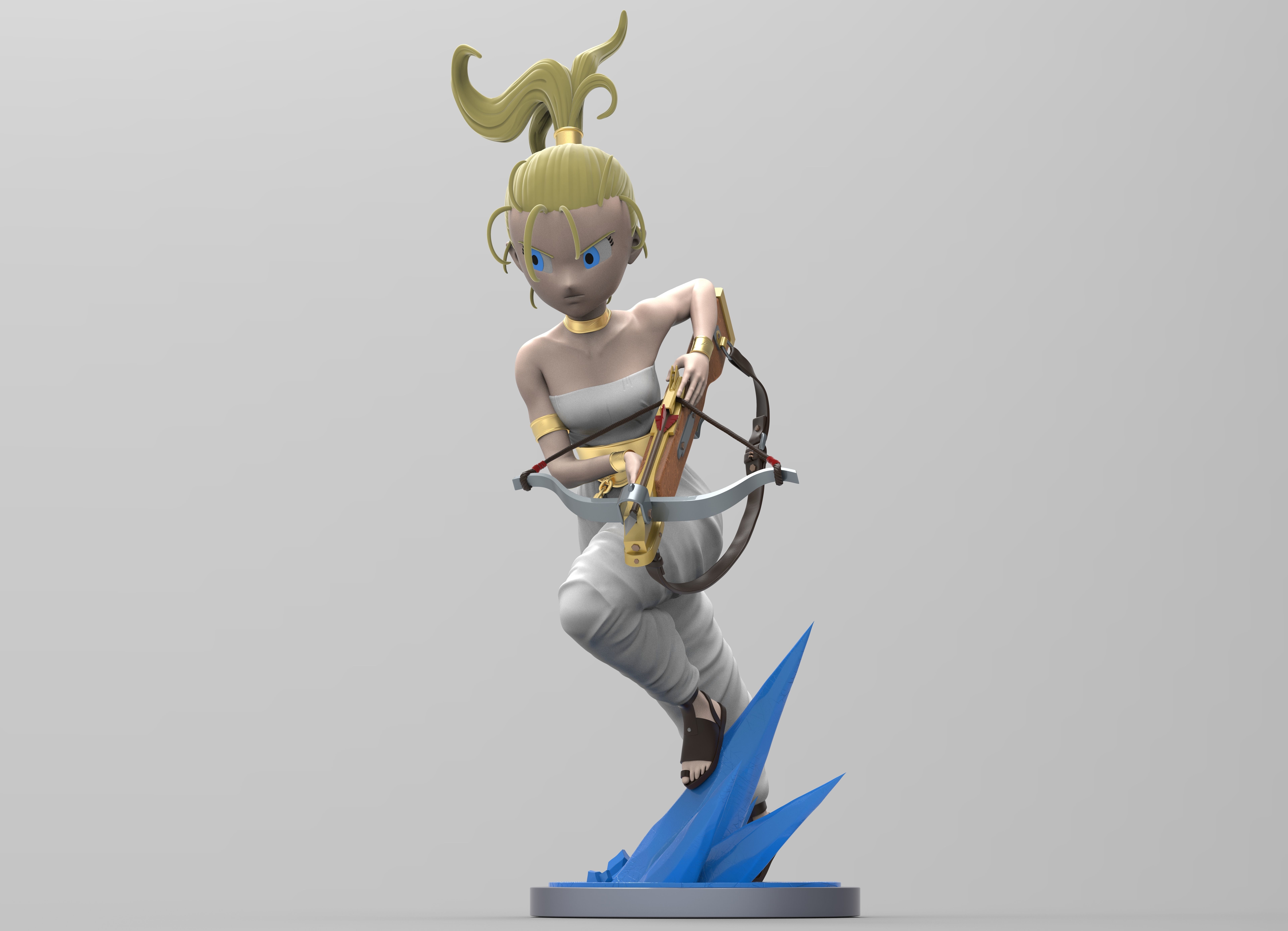 Marle - Chrono Trigger 3D print model_2