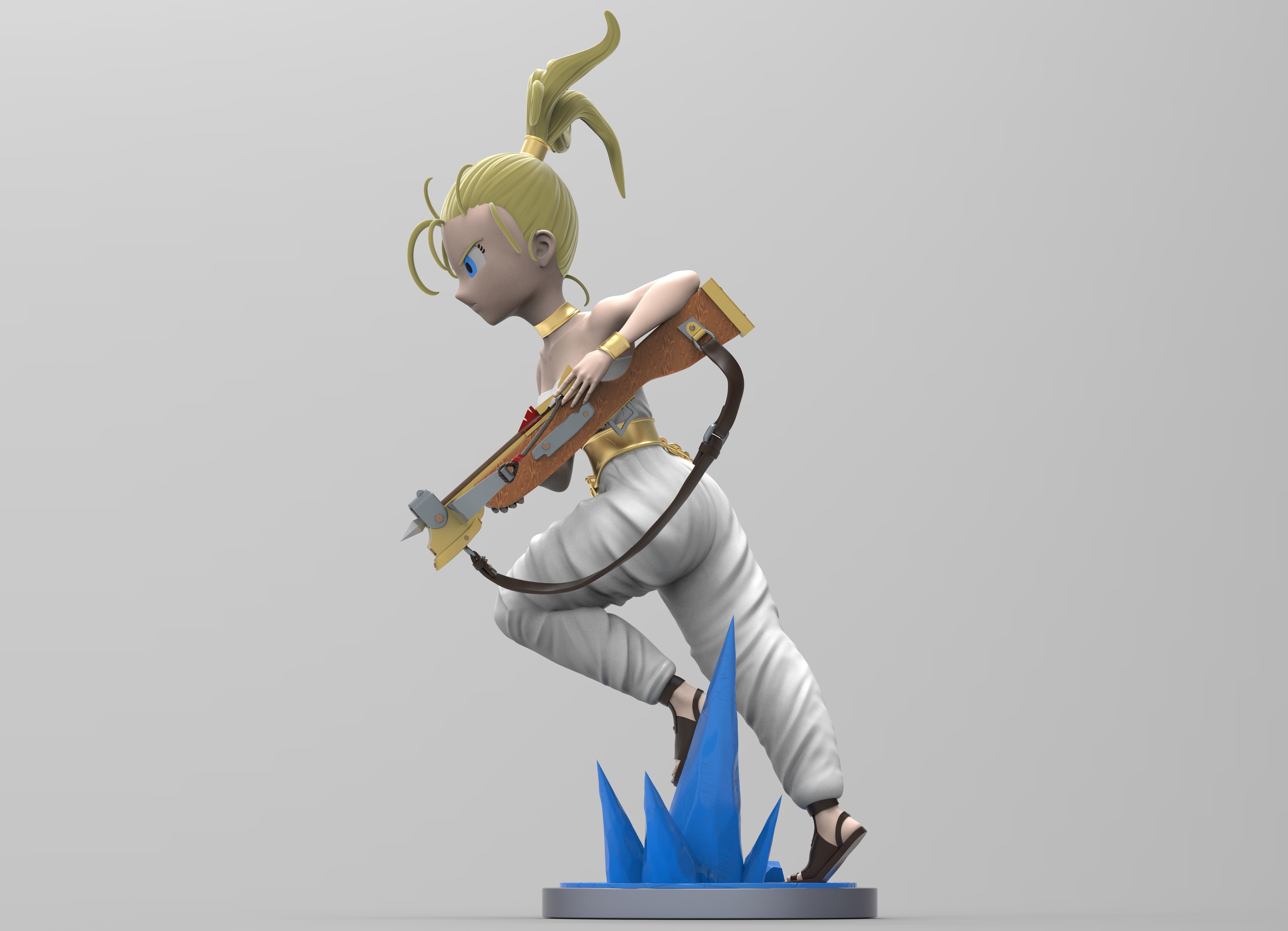 Marle - Chrono Trigger 3D print model_1