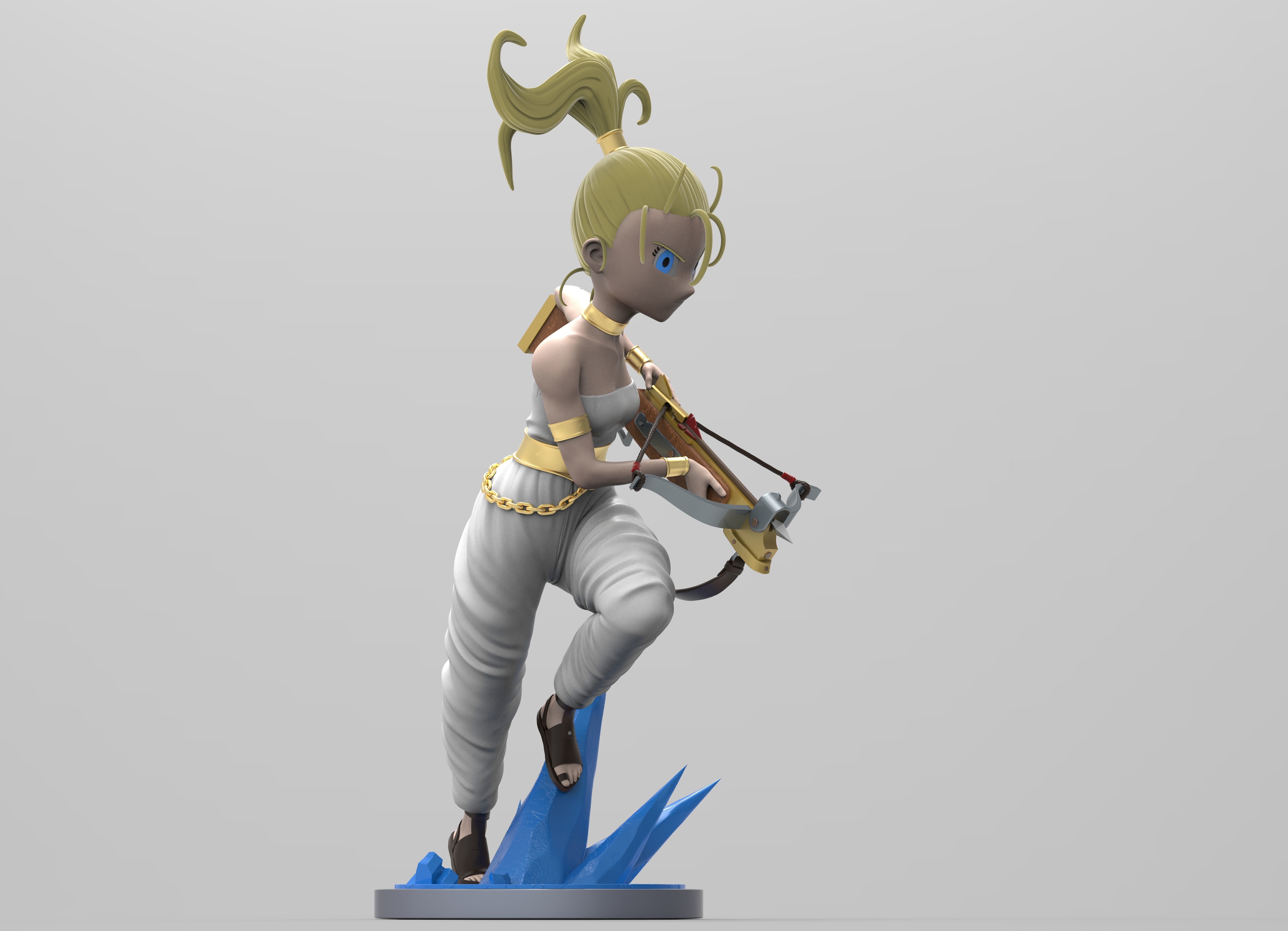 Marle - Chrono Trigger 3D print model_3