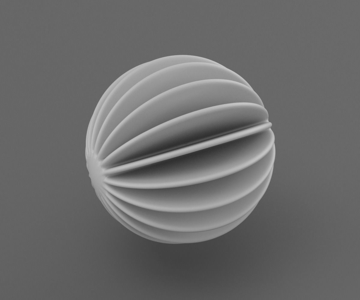 Pack 16 Abstract Geometric Shapes Primitive Doodads Low-poly 3D model_3