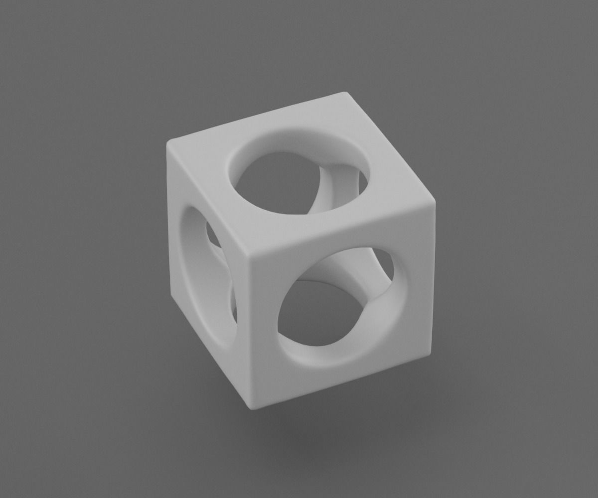 Pack 16 Abstract Geometric Shapes Primitive Doodads Low-poly 3D model_5