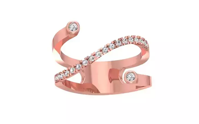 Women Wedding Engagement Bridal Ring