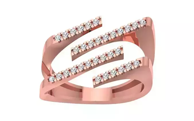 Women Wedding Engagement Bridal Ring