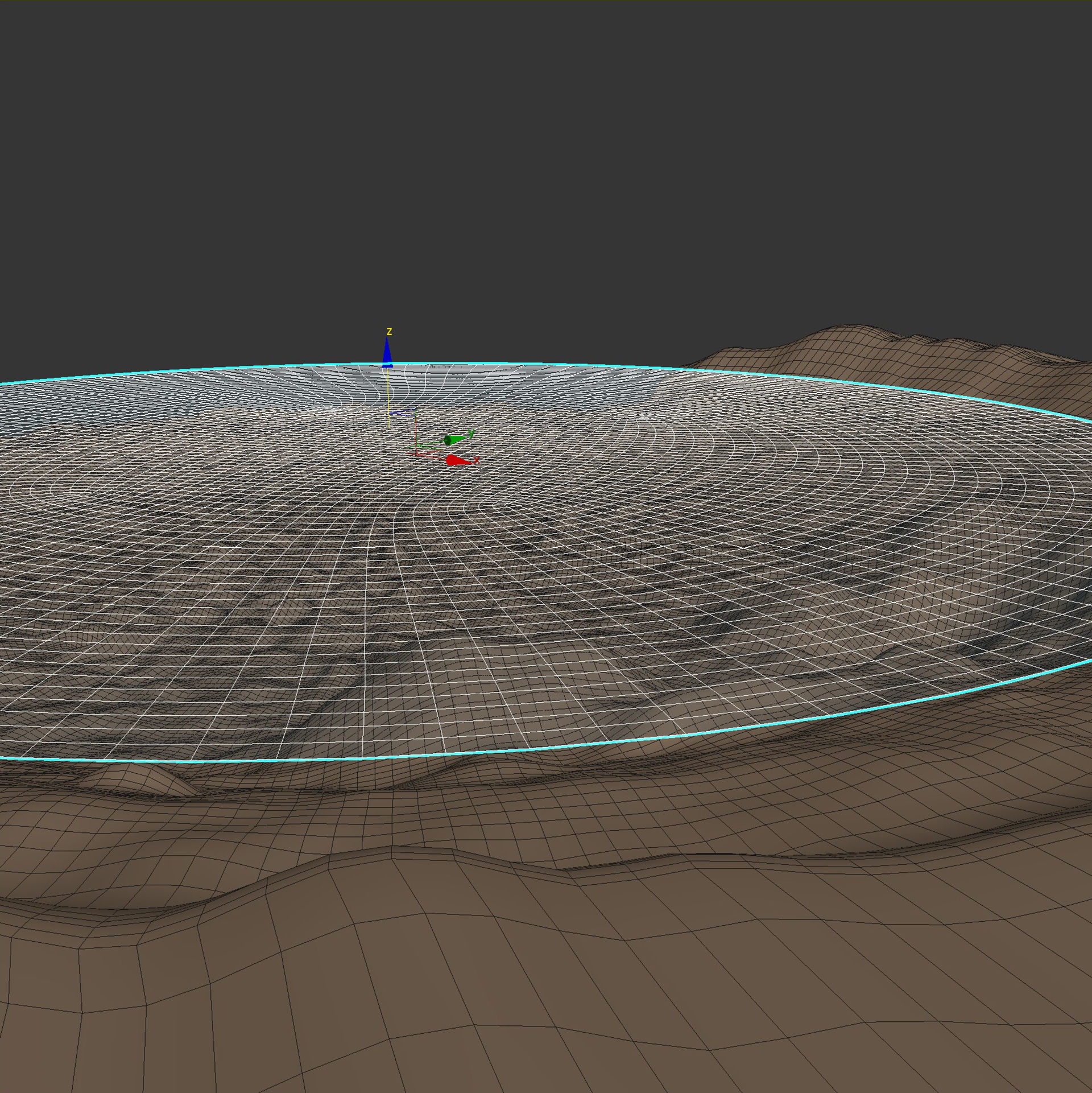 Rocky Shore Line 3D model_9