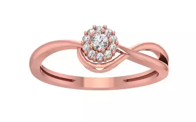 Women Wedding Engagement Bridal Ring