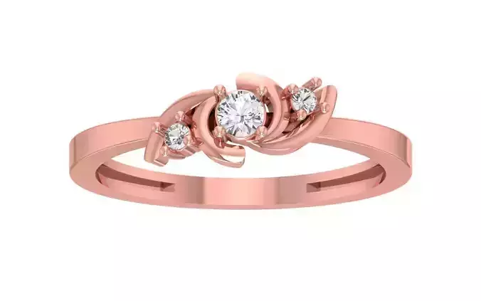 Women Wedding Engagement Bridal Ring