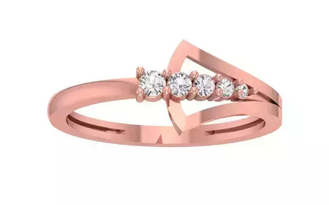 Women Wedding Engagement Bridal Ring