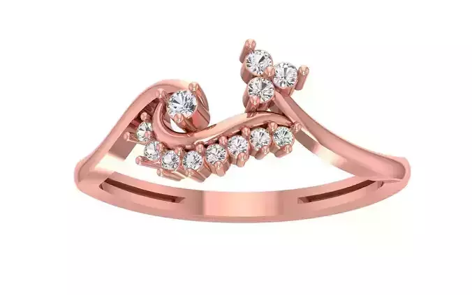 Women Wedding Engagement Bridal Ring