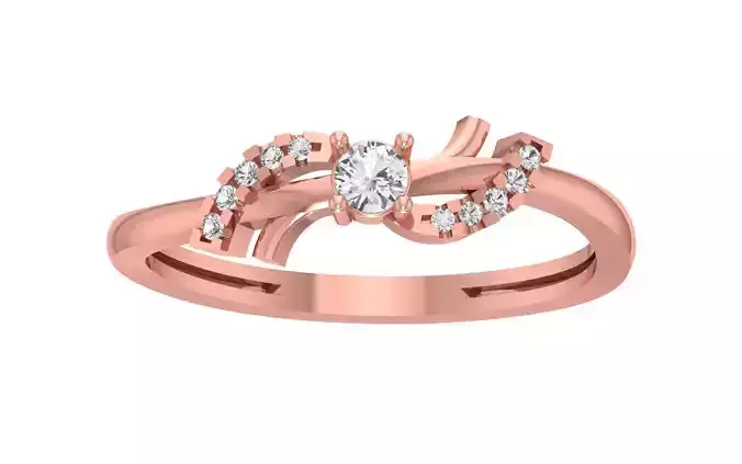 Women Wedding Engagement Bridal Ring