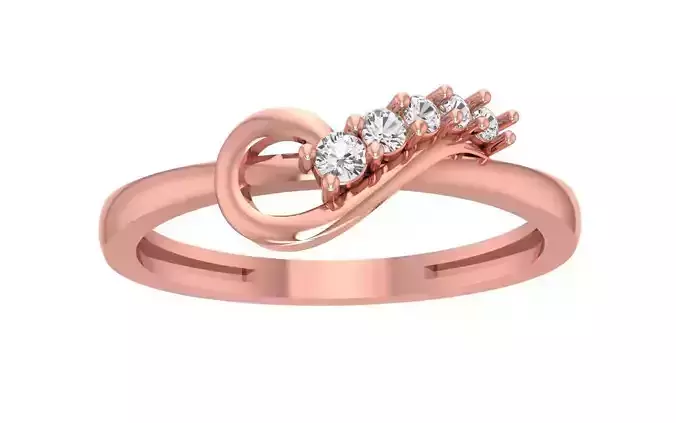 Women Wedding Engagement Bridal Ring
