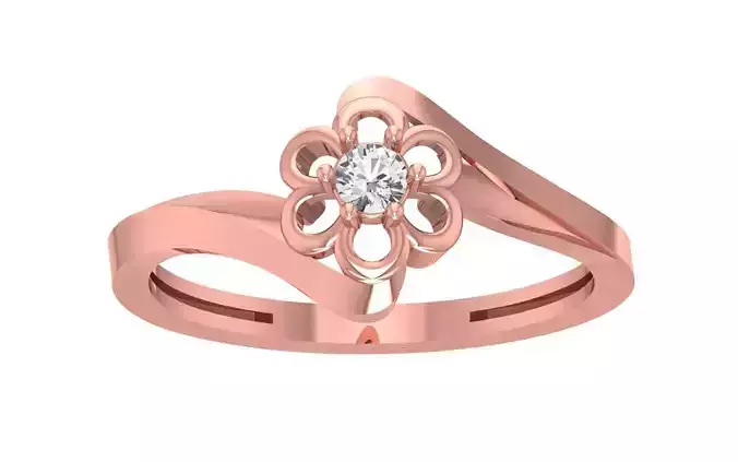 Women Wedding Engagement Bridal Ring
