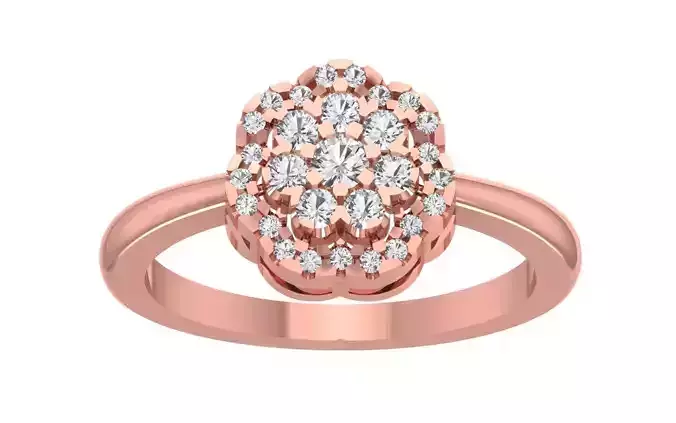 Women Wedding Engagement Bridal Ring