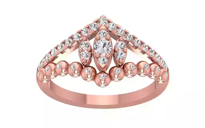 Women Wedding Engagement Bridal Ring