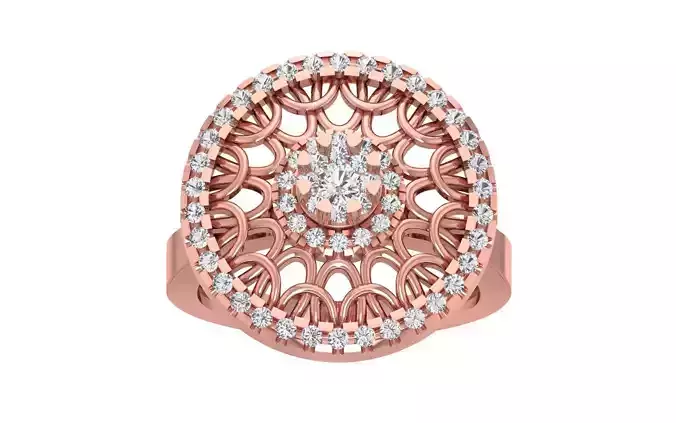 Women Wedding Engagement Bridal Ring