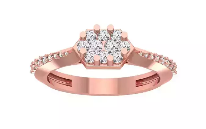 Women Wedding Engagement Bridal Ring