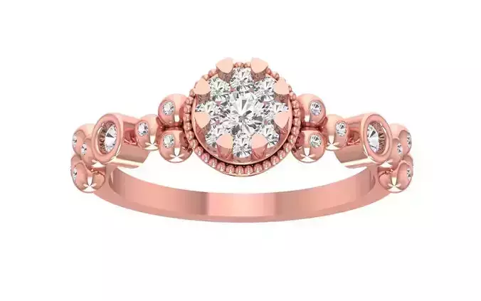 Women Wedding Engagement Bridal Ring