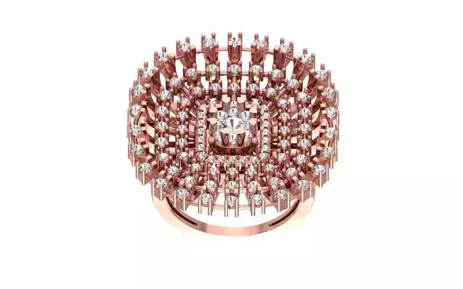 Women Wedding Engagement Bridal Ring