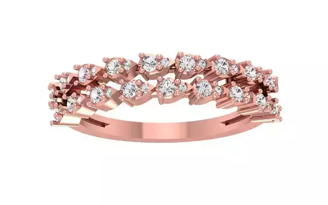 Women Wedding Band Ring