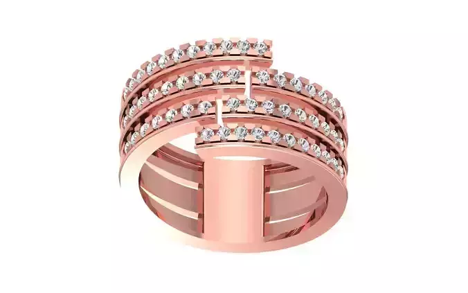 Women Wedding Band Ring