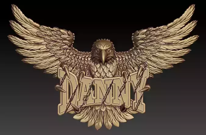 Danny Eagle 3D Model