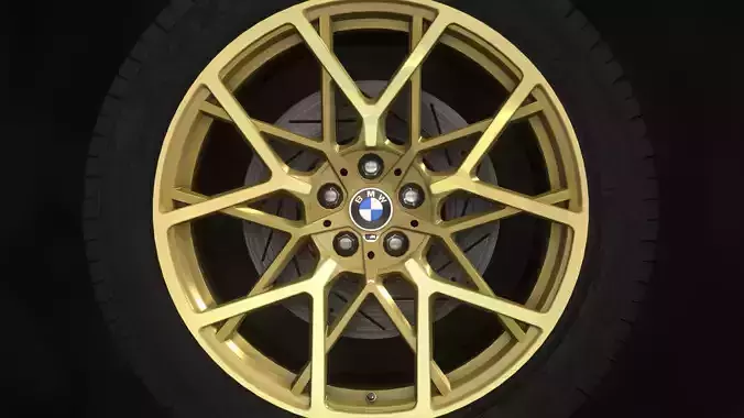 795M Wheels - Game Ready - Low Poly - Fully Textured Low-poly 3D model