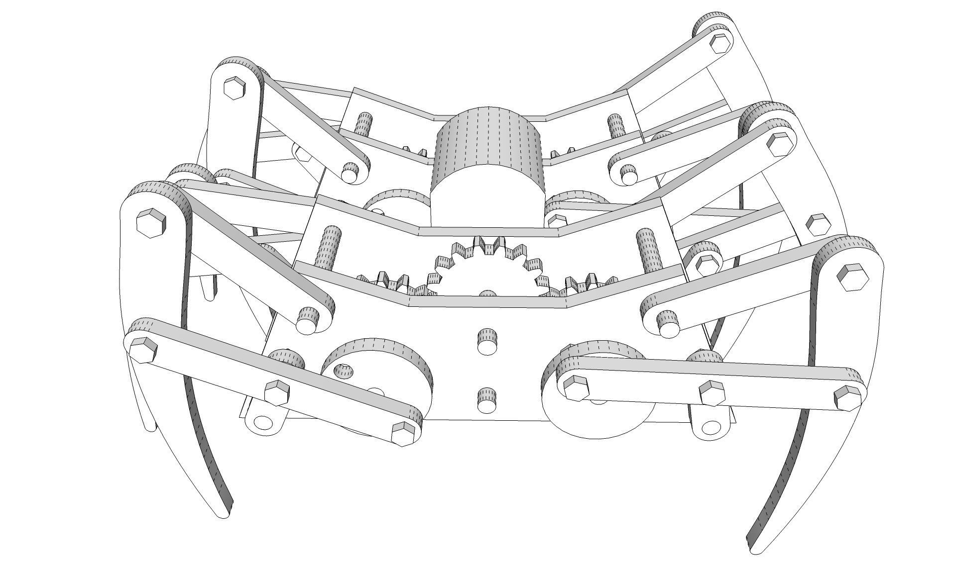 Spider Robot 3D model_13