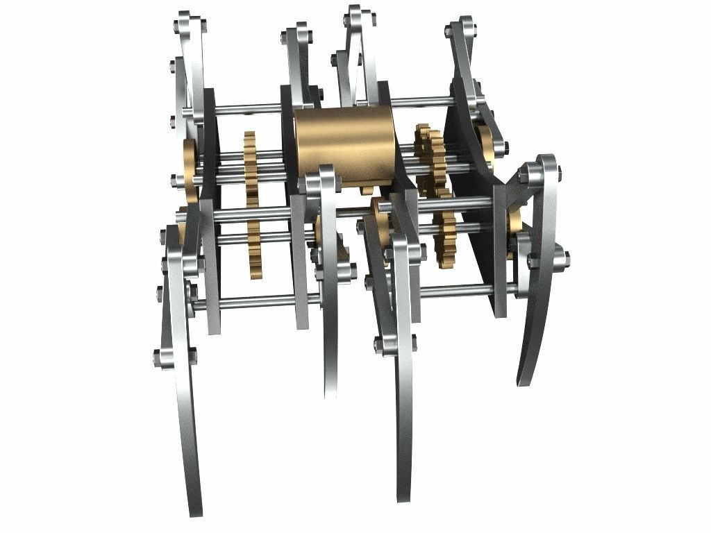 Spider Robot 3D model_7