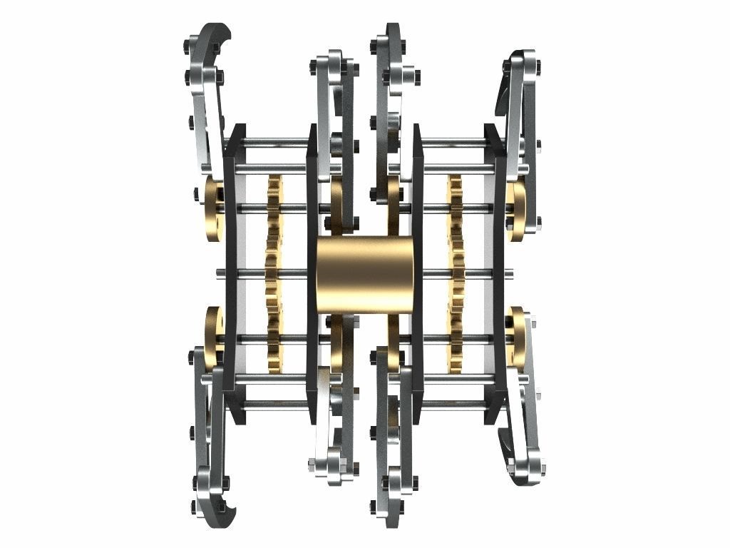 Spider Robot 3D model_8