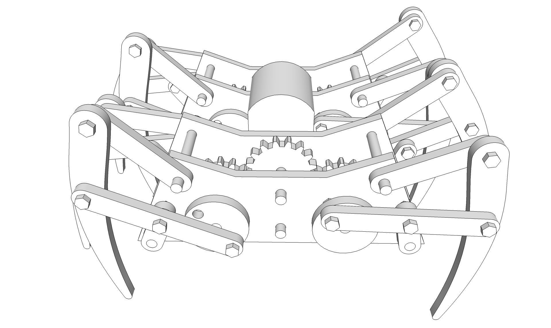 Spider Robot 3D model_12