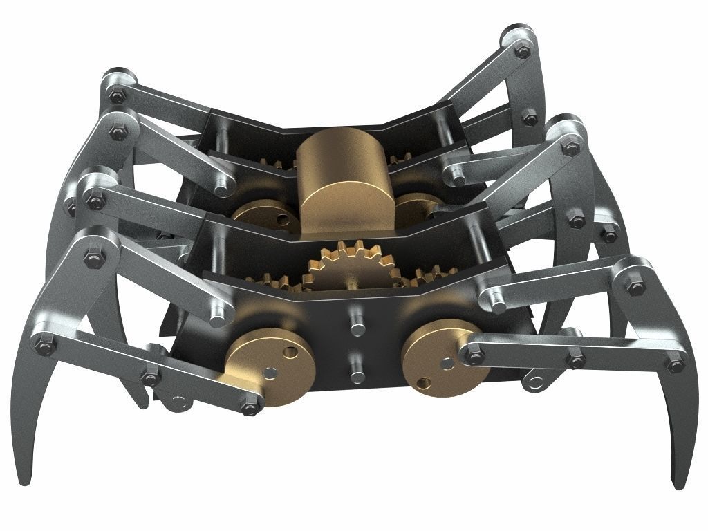 Spider Robot 3D model_1