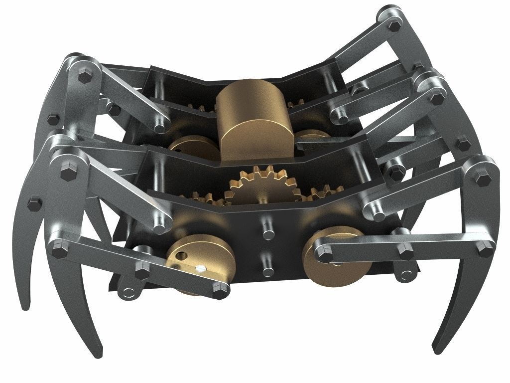 Spider Robot 3D model_5