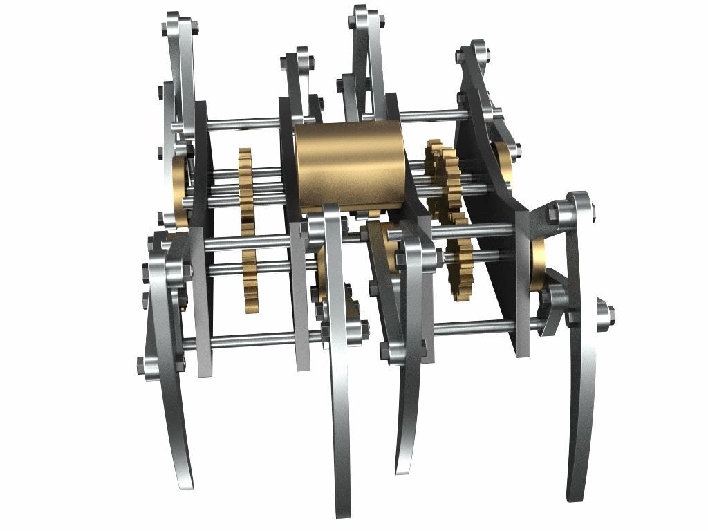 Spider Robot 3D model_3