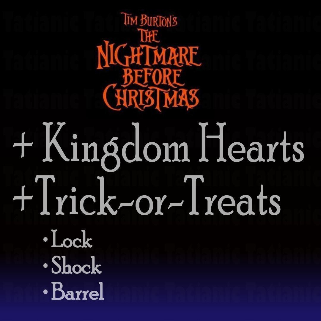 Halloween pack - nightmare before christmas 3D print model_5