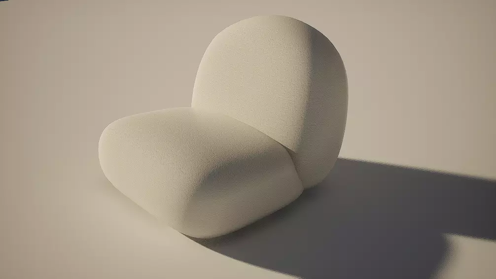 Pacha Lounge Chair Free 3D model