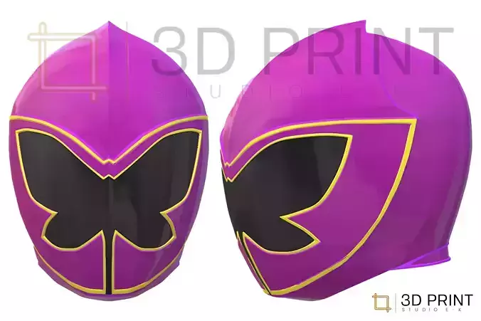 Power Rangers Mystic Force Pink Ranger helmet 