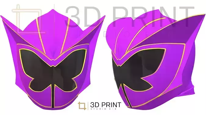 Power Rangers Mystic Force Legendary Pink Ranger helmet 