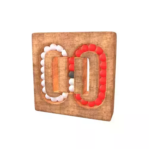 Intellectual Ball Toys v1 001 Low-poly 3D model