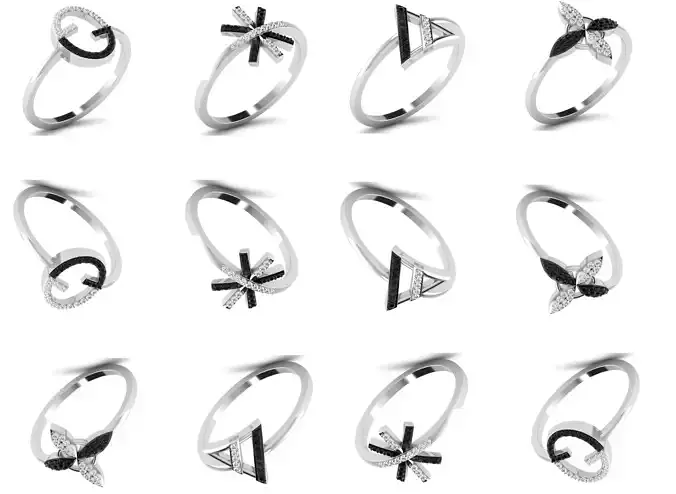 4SIMPE RING 3D print model