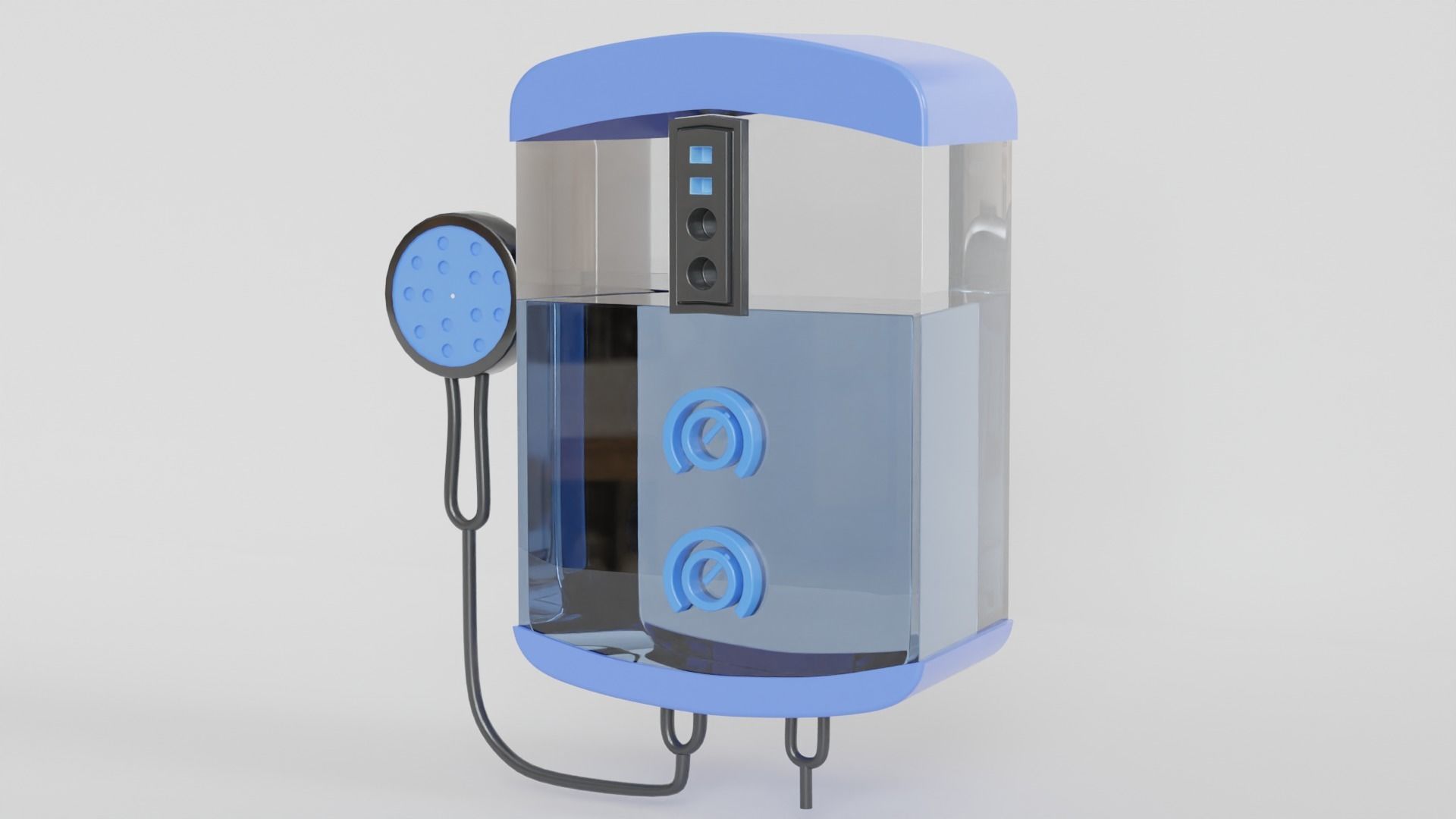 Beautiful looking water heater 3d model 3D model_1