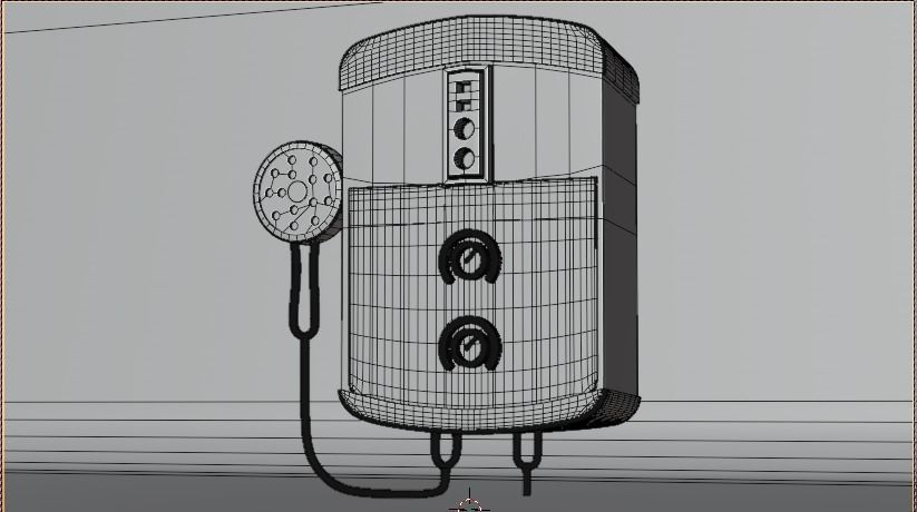 Beautiful looking water heater 3d model 3D model_5