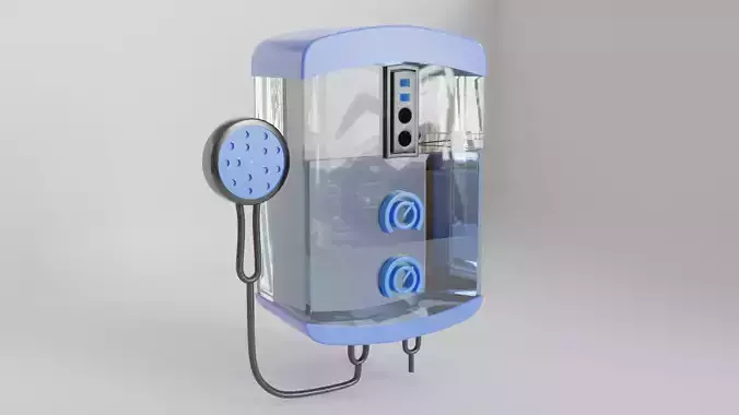 Beautiful looking water heater 3d model