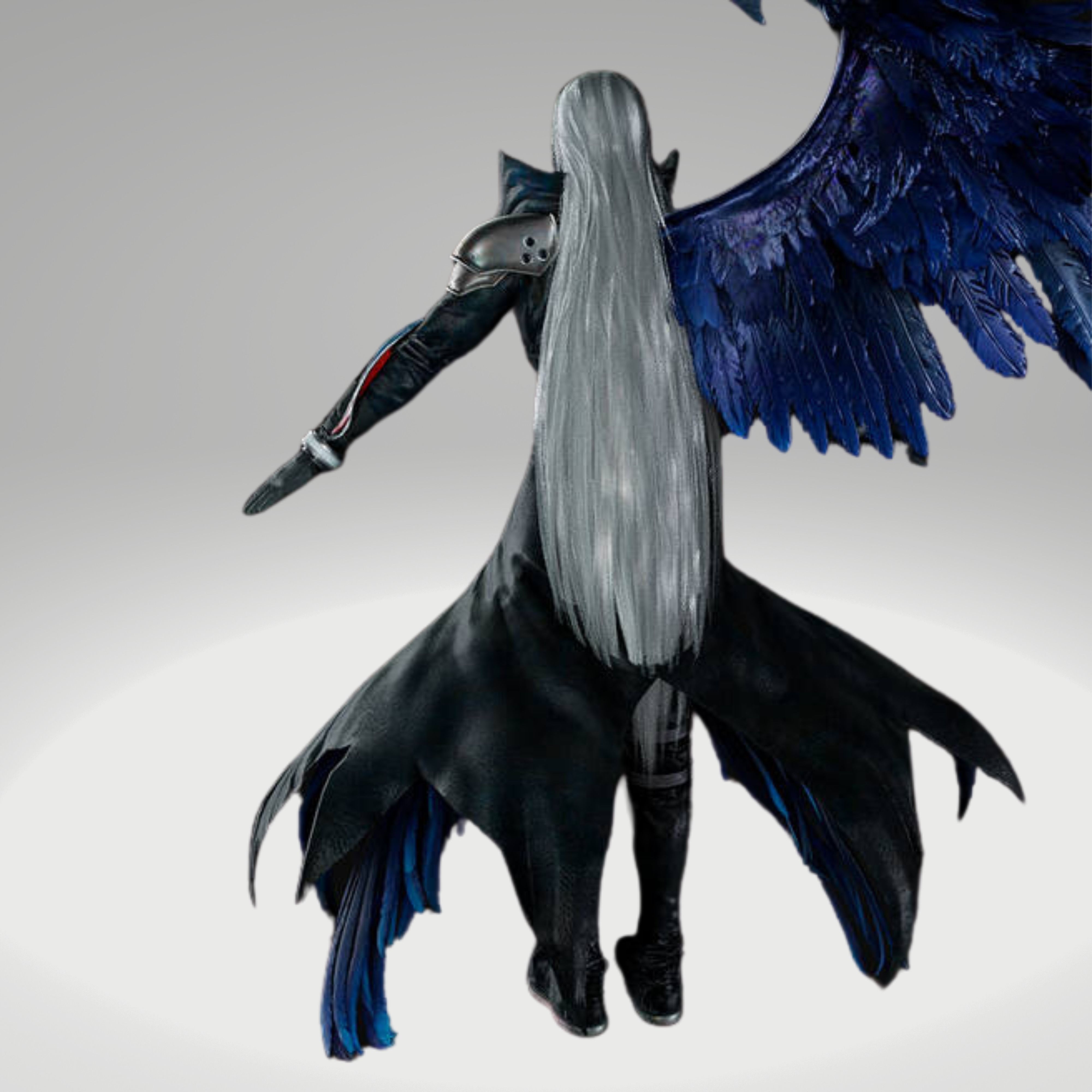 Final Fantasy - Ff7R - Sephiroth  - One Winged Angel 3D Model Low-poly 3D model_1