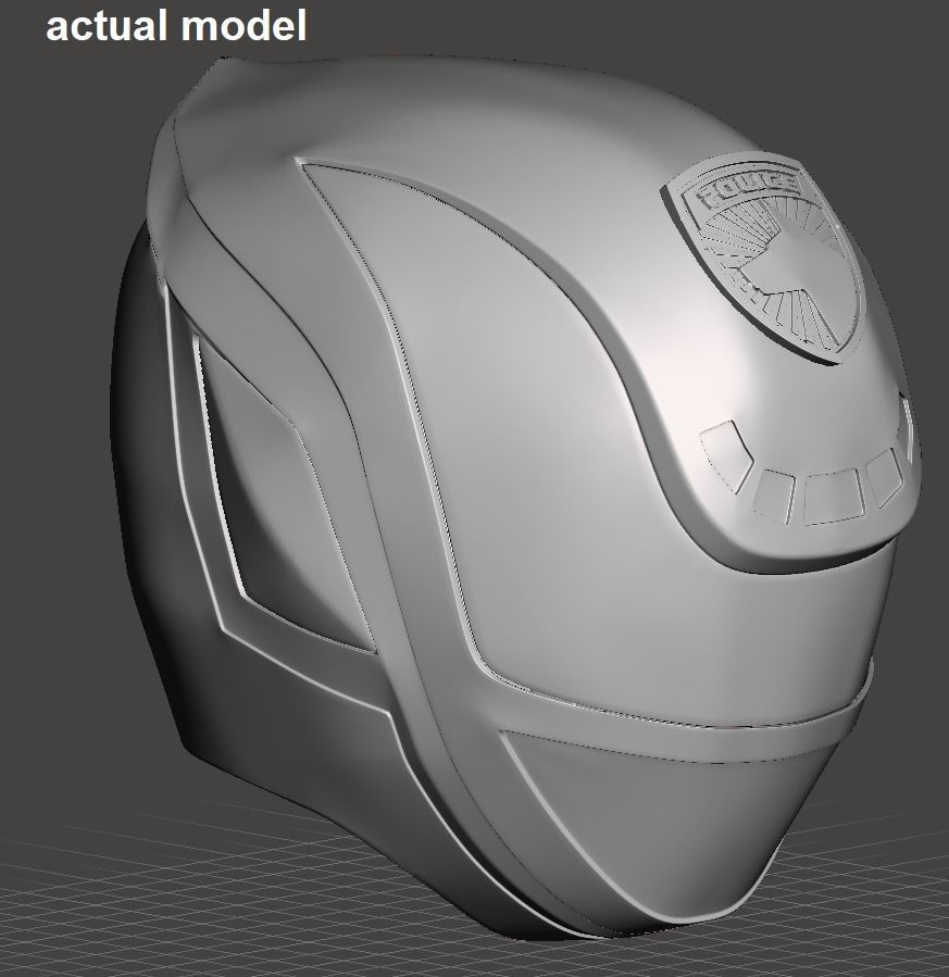 Power Rangers SPD Pink Ranger helmet 3D print model_6