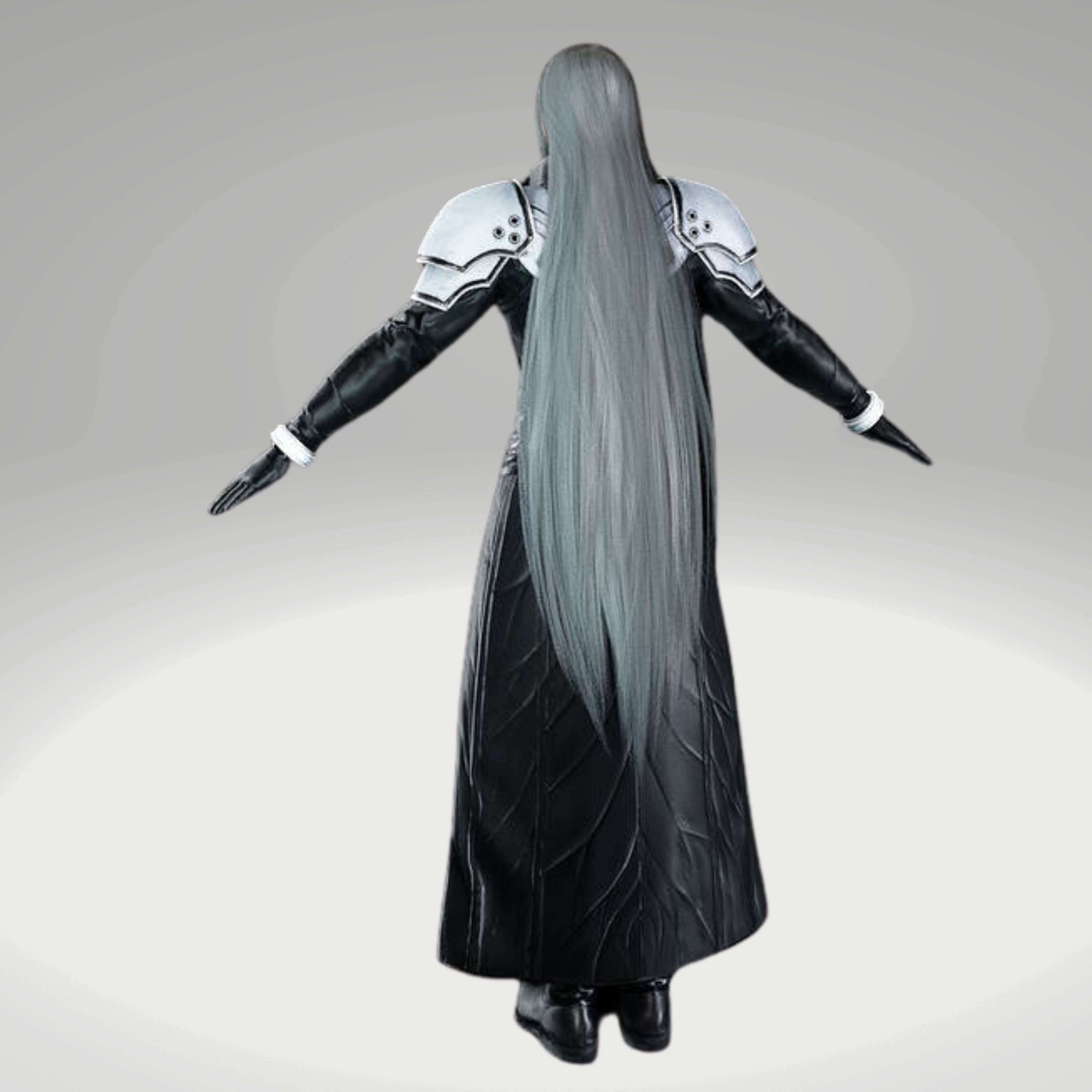 Final Fantasy - Ff7R - Sephiroth 3D Model Low-poly 3D model_1