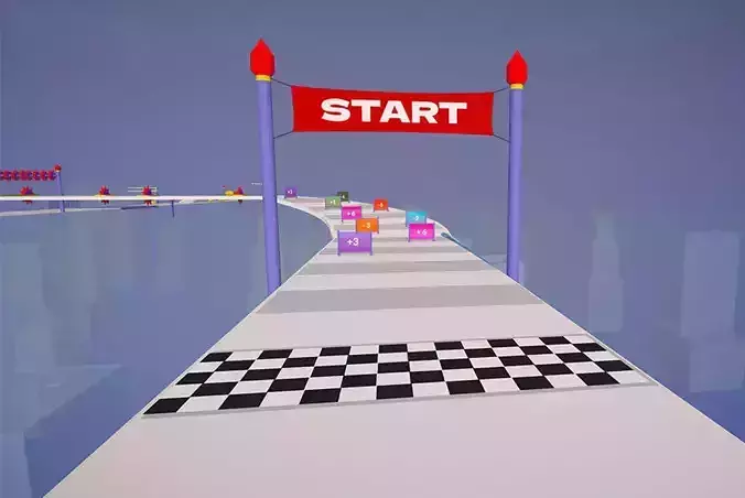 Hyper Casual Running Game Template