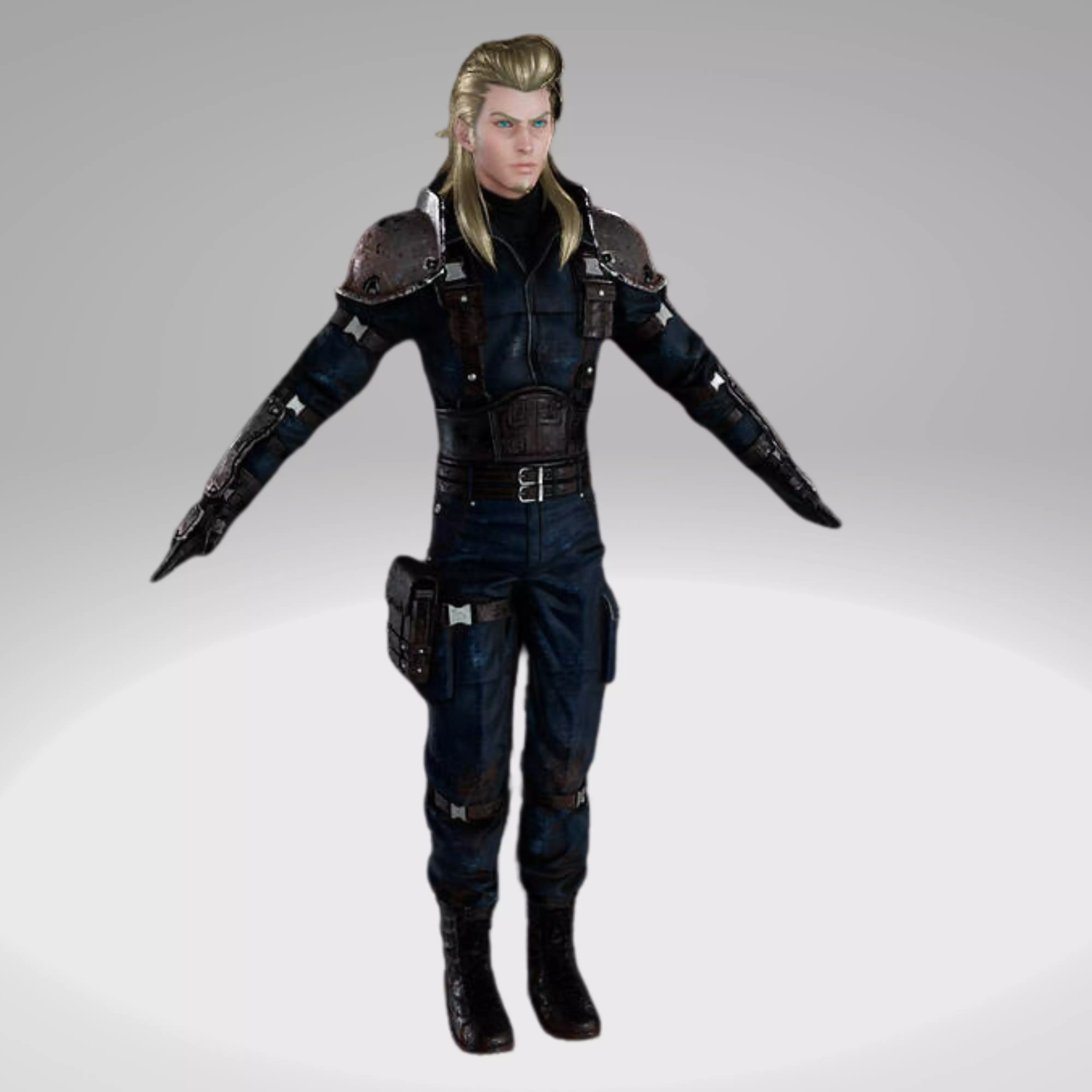 Final Fantasy - Ff7R - Roche 3D Model Low-poly 3D model_0