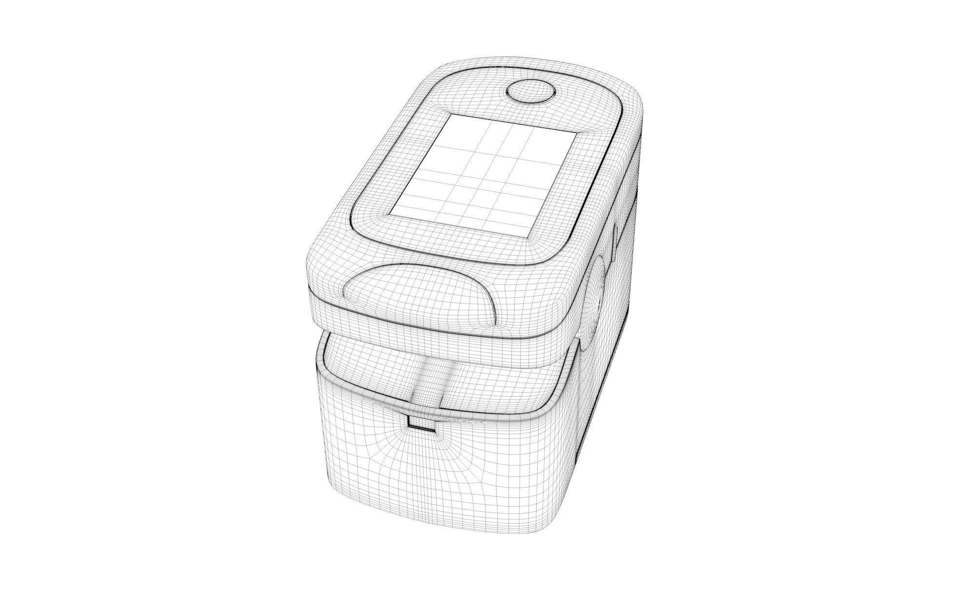 Pulse oximeter 3D model_7