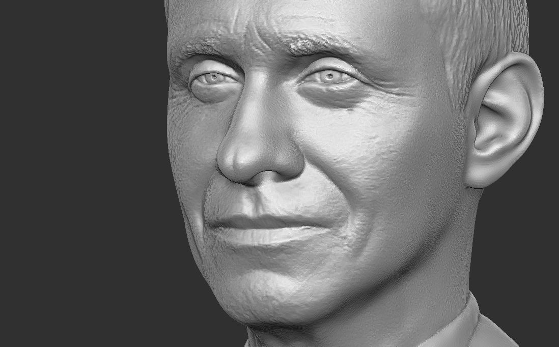 Anthony Fauci bust for 3D printing 3D print model_19